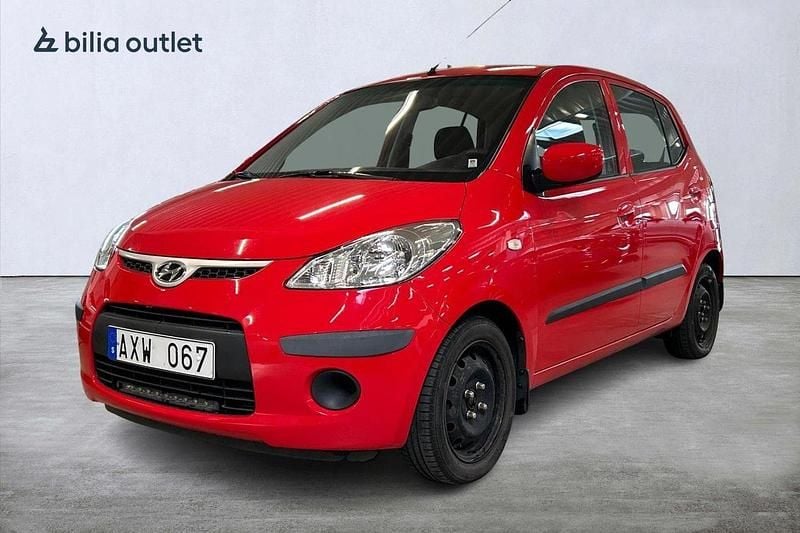 Röd Begagnad 2010 Hyundai i10 Halvkombi | 35 000 kr (Lite dyr) - Bild 1/4
