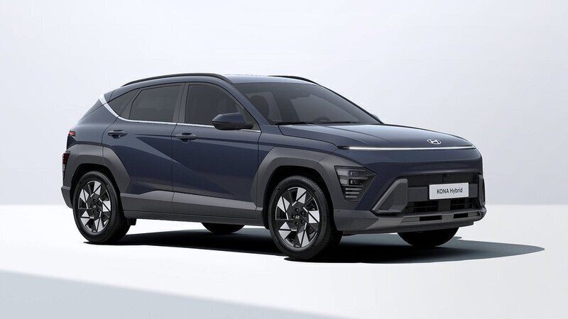 Denim blue pearl Ny 2025 Hyundai Kona Advanced SUV | 362 395 kr (Lite dyr) - Bild 1/4