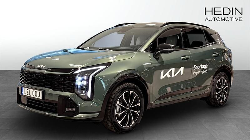 Svart Ny 2025 Kia Sportage GT-Line SUV | 578 900 kr - Bild 1/4