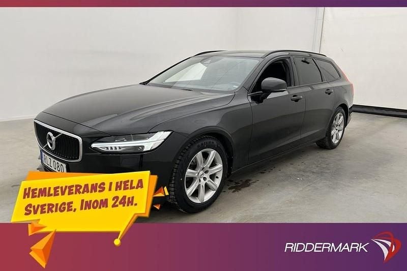 Begagnad Volvo V90 Kinetic 190 HK (139 kW) 2017 Svart Kombi