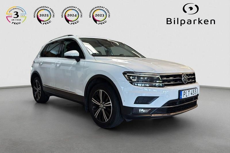 Vit Begagnad 2017 VW Tiguan GT SUV | 179 990 kr (Dyr) - Bild 1/4