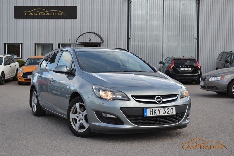 Grå Begagnad 2014 Opel Astra Enjoy Kombi | 54 900 kr (Marknadspris) - Bild 1/4