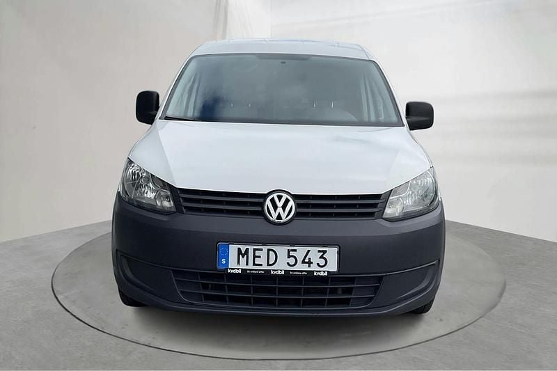 Begagnad VW Caddy 102 HK (75 kW) 2012 Vit Minibuss