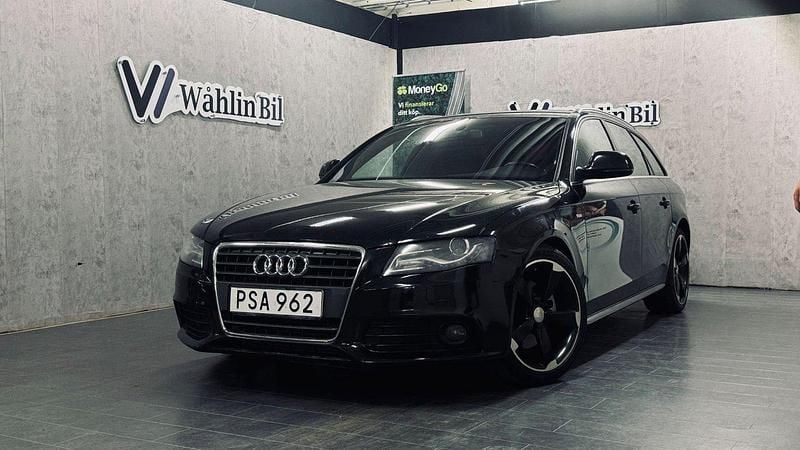 Svart Begagnad 2009 Audi A4 S-Line Kombi | 89 900 kr (Lite dyr) - Bild 1/4