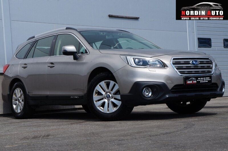 Ljusbrun Begagnad 2015 Subaru Outback SUV | 149 900 kr (Bra pris) - Bild 1/4