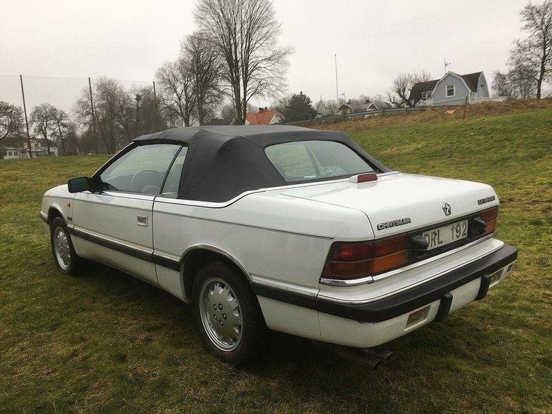 Såld Chrysler Le Baron Cabriolet 2., begagnad 1989, 18 000 mil i Mölndal