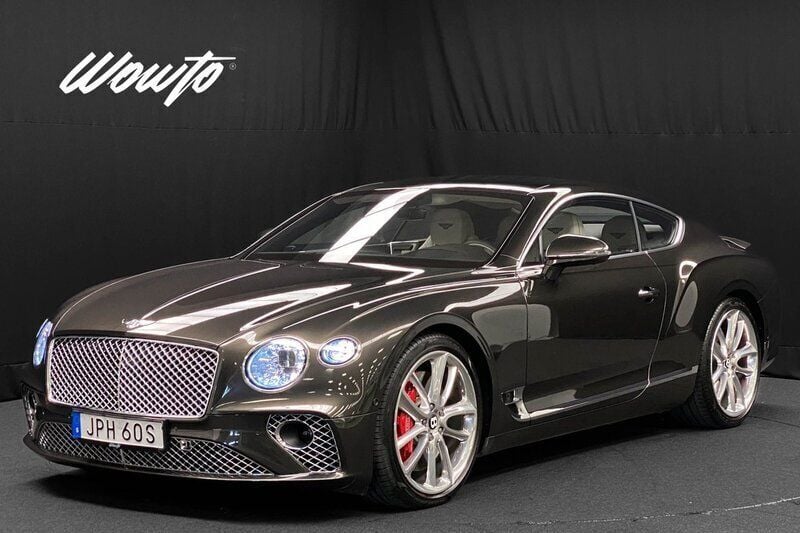 Svart Begagnad 2019 Bentley Continental GT Sportkupé | 1 949 800 kr - Bild 1/3