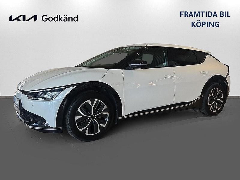 Vit Begagnad 2022 Kia EV6 4 SUV | 409 500 kr (Bra pris) - Bild 1/4