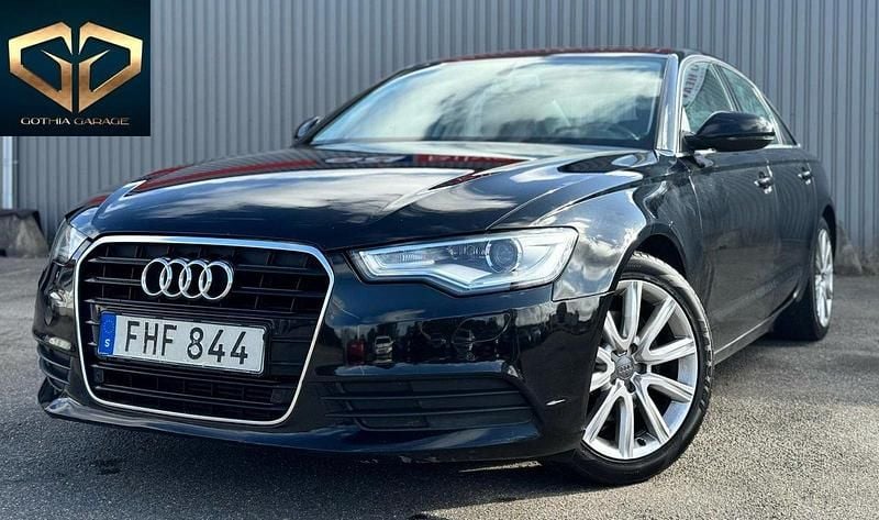 Svart Begagnad 2014 Audi A6 Proline Sedan | 144 900 kr (Marknadspris) - Bild 1/4
