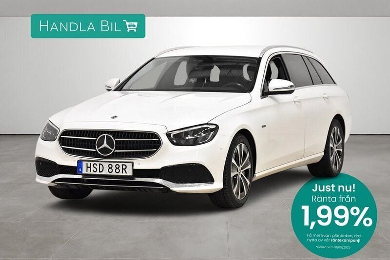 Vit Begagnad 2020 Mercedes E300 Kombi | 289 900 kr (Marknadspris) - Bild 1/3