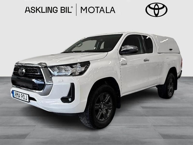 Begagnad Toyota HiLux 204 HK (150 kW) 2022 Vit Pickup
