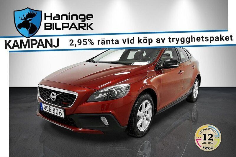 Röd Begagnad 2013 Volvo V40 CC Momentum Kombi | 149 900 kr (Marknadspris) - Bild 1/2