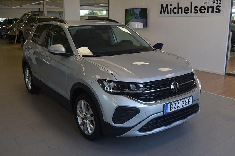 Silver Begagnad 2024 VW T-Cross Edition SUV | 239 900 kr (Dyr) - Bild 1/4