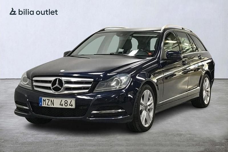 Blå Begagnad 2013 Mercedes C220 Avantgarde Kombi | 84 900 kr (Bra pris) - Bild 1/3