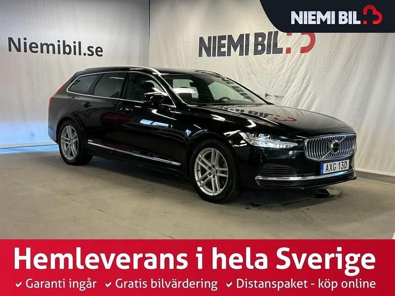 Svart Begagnad 2021 Volvo V90 Momentum Kombi | 309 900 kr (Bra pris) - Bild 1/3