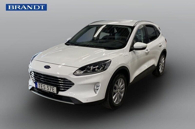 Vit Begagnad 2021 Ford Kuga SUV | 269 900 kr (Marknadspris) - Bild 1/4