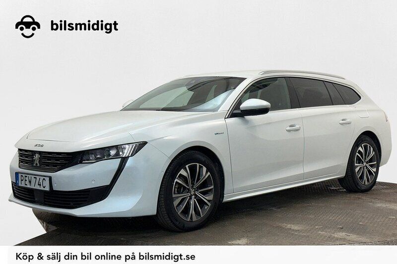 Vit Begagnad 2021 Peugeot 508 Kombi | 264 900 kr (Marknadspris) - Bild 1/3