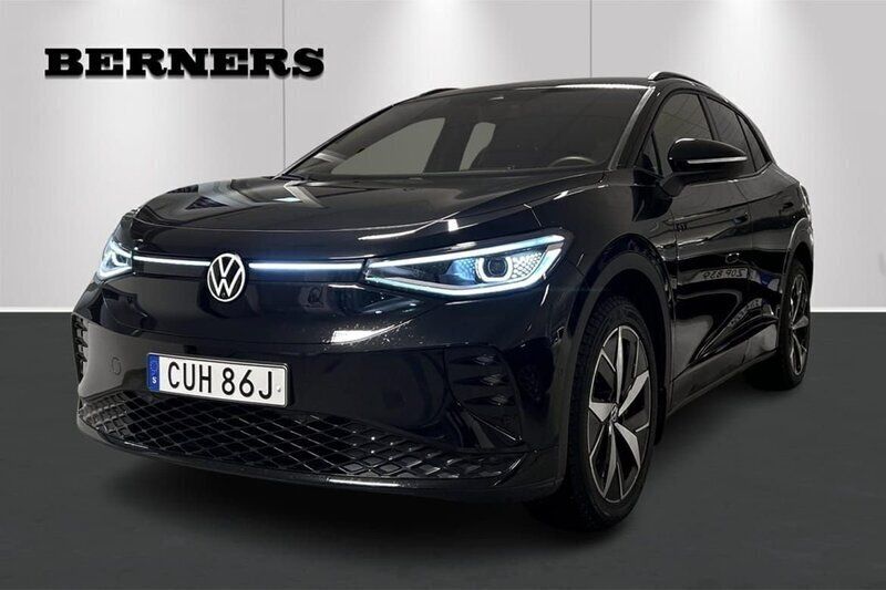 Svart Begagnad 2023 VW ID.4 GTX SUV | 479 900 kr (Lite dyr) - Bild 1/4