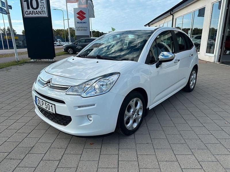 Vit Begagnad 2014 Citroën C3 Halvkombi | 59 000 kr (Lite dyr) - Bild 1/4