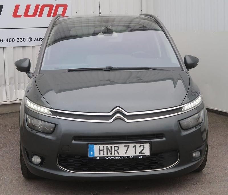 Begagnad Citroën Grand C4 Picasso 150 HK (110 kW) 2014 Grå (gråmetallic) Minibuss