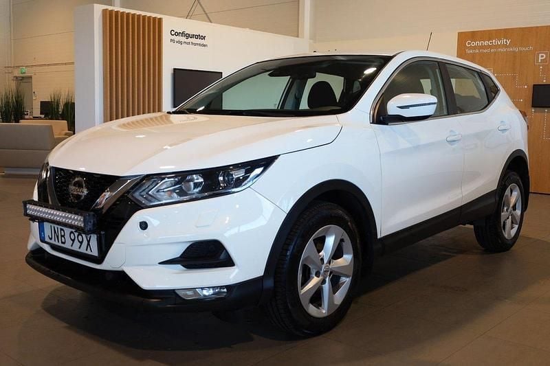 Vit Begagnad 2020 Nissan Qashqai Acenta SUV | 168 800 kr (Marknadspris) - Bild 1/3