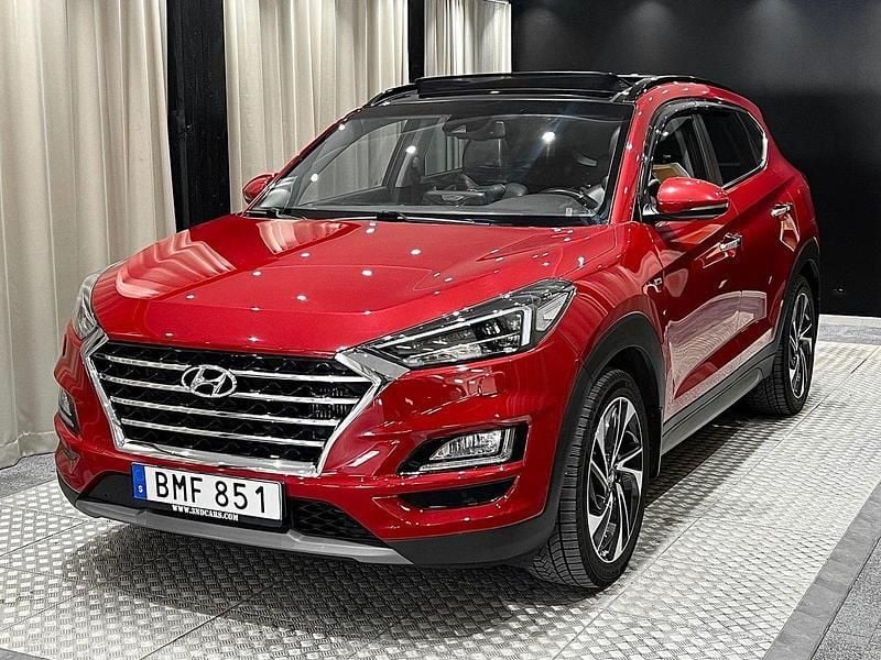 Röd Begagnad 2018 Hyundai Tucson Premium SUV | 179 900 kr (Marknadspris) - Bild 1/4
