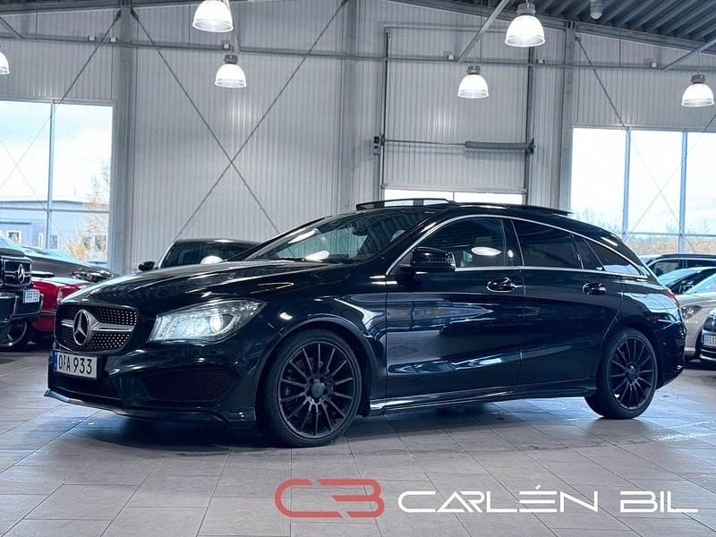 Svart Begagnad 2016 Mercedes CLA220 AMG Sedan | 194 800 kr (Marknadspris) - Bild 1/3
