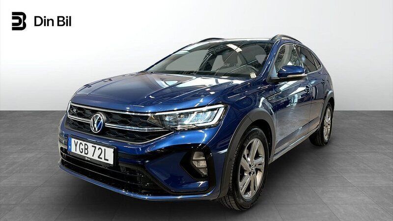 Blå Begagnad 2022 VW Taigo IQ Drive SUV | 229 900 kr (Marknadspris) - Bild 1/4