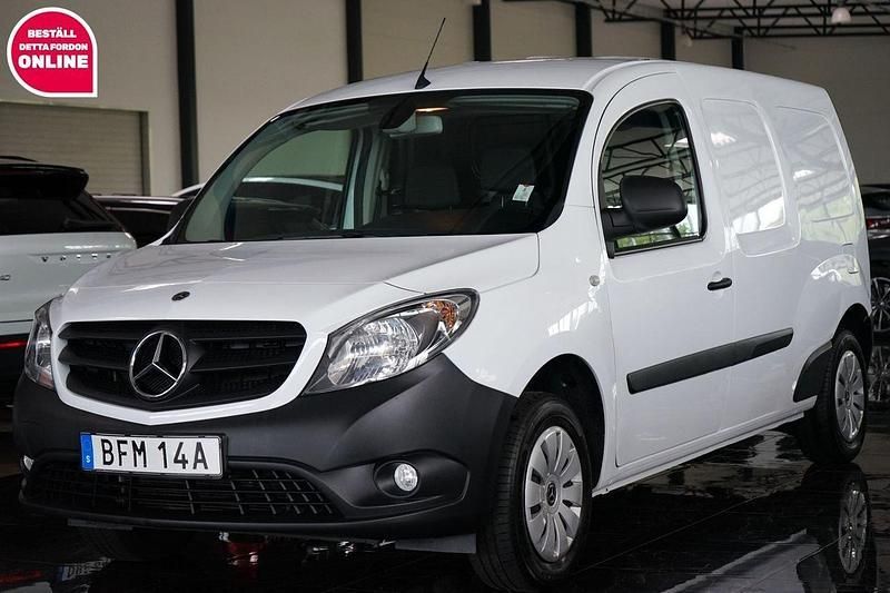 Vit Begagnad 2021 Mercedes Citan 109 Van | 119 500 kr - Bild 1/4