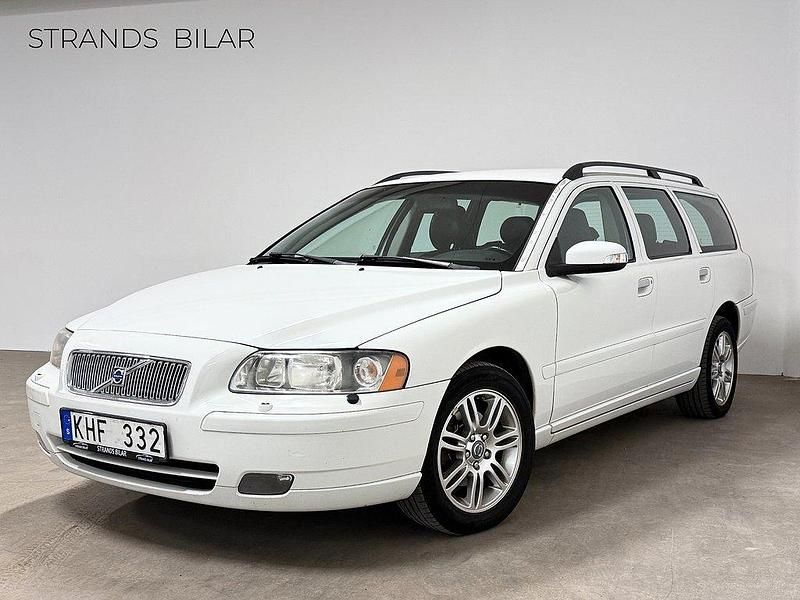 Vit Begagnad 2007 Volvo V70 Standard Kombi | 49 000 kr (Marknadspris) - Bild 1/4