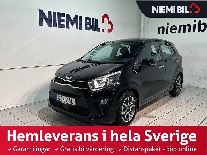 Svart Begagnad 2023 Kia Picanto Advance Halvkombi | 179 900 kr (Marknadspris) - Bild 1/3