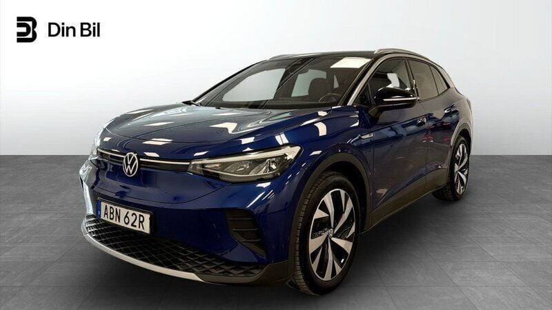 Blå Begagnad 2021 VW ID.4 Pro SUV | 329 900 kr (Marknadspris) - Bild 1/4
