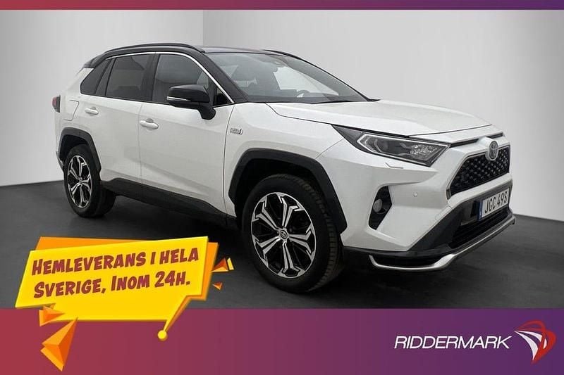 Vit Begagnad 2021 Toyota RAV4 Style SUV | 359 900 kr (Marknadspris) - Bild 1/3