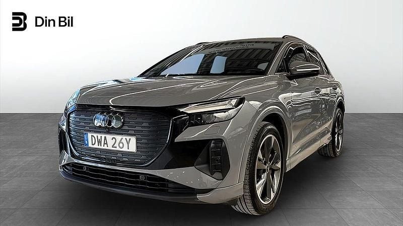 Grå Begagnad 2023 Audi Q4 e-tron Advanced SUV | 369 000 kr (Bra pris) - Bild 1/4