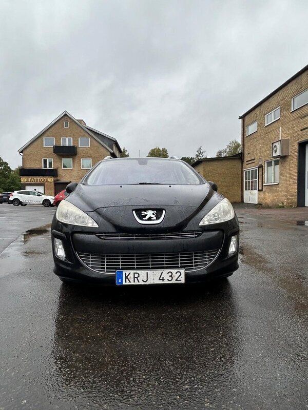 Svart Begagnad 2010 Peugeot 308 Kombi | 51 900 kr (Marknadspris) - Bild 1/4