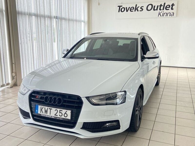 Vit Begagnad 2014 Audi S4 Kombi | 259 900 kr - Bild 1/4