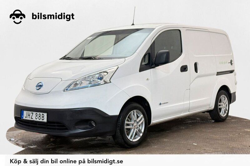 Vit Begagnad 2019 Nissan e-NV200 Van | 142 900 kr (Marknadspris) - Bild 1/3