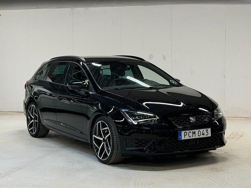 Begagnad Seat Leon ST CUPRA 290 HK (213 kW) 2016 Svart Kombi