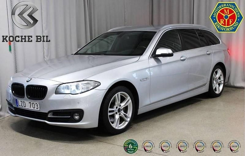 Silver Begagnad 2013 BMW 520 Kombi | 139 900 kr (Marknadspris) - Bild 1/3