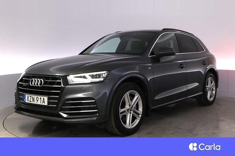 Grå Begagnad 2019 Audi Q5 S-Line SUV | 339 900 kr (Marknadspris) - Bild 1/4