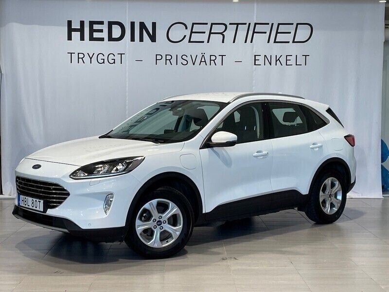 Vit Begagnad 2021 Ford Kuga Titanium SUV | 289 900 kr (Dyr) - Bild 1/4