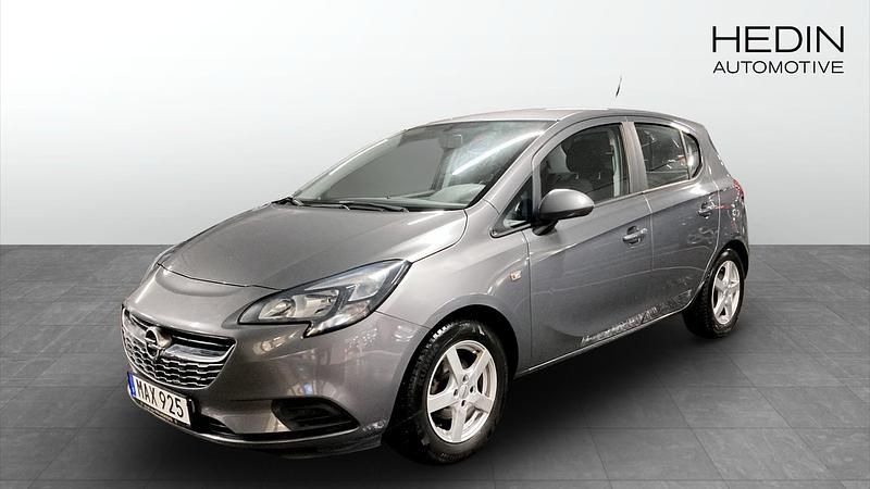 Grå Begagnad 2015 Opel Corsa Halvkombi | 94 900 kr (Marknadspris) - Bild 1/4