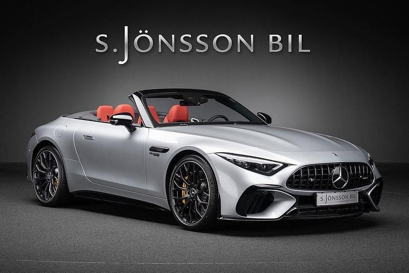 Silver Begagnad 2022 Mercedes SL63 AMG AMG Cab | 1 795 000 kr - Bild 1/4