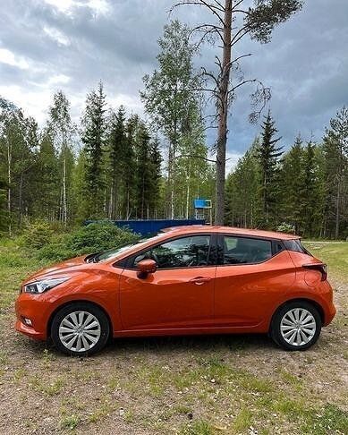 Orange Begagnad 2018 Nissan Micra Halvkombi | 50 000 kr - Bild 1/4