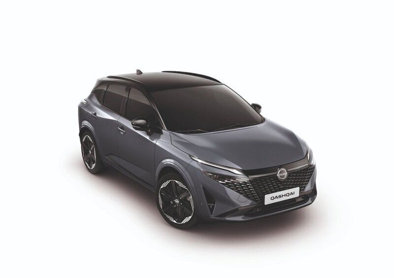 Svart Ny 2024 Nissan Qashqai Tekna SUV | 375 200 kr - Bild 1/4