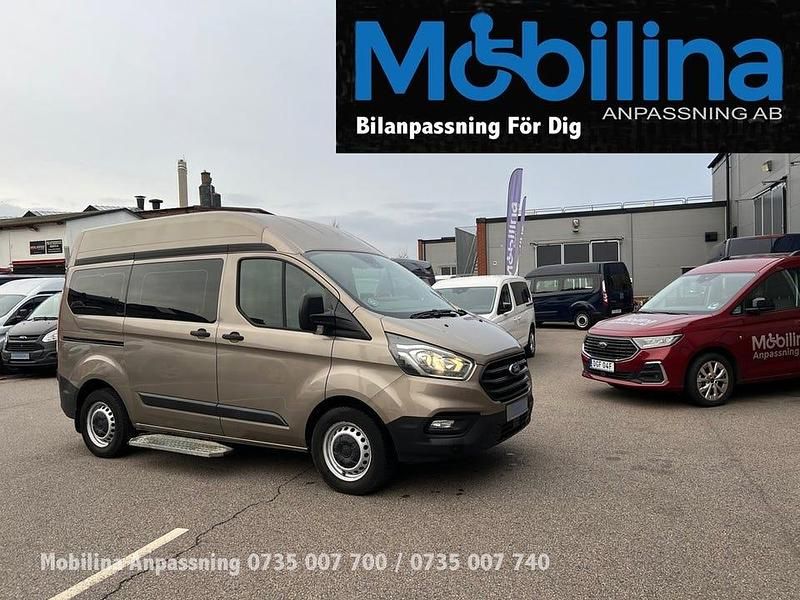 Difused silver Begagnad 2020 Ford Transit Custom Kombi | 399 000 kr - Bild 1/4