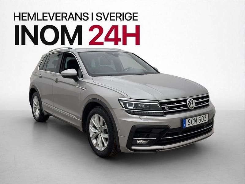 Begagnad VW Tiguan R-line 190 HK (139 kW) 2018 Silver SUV