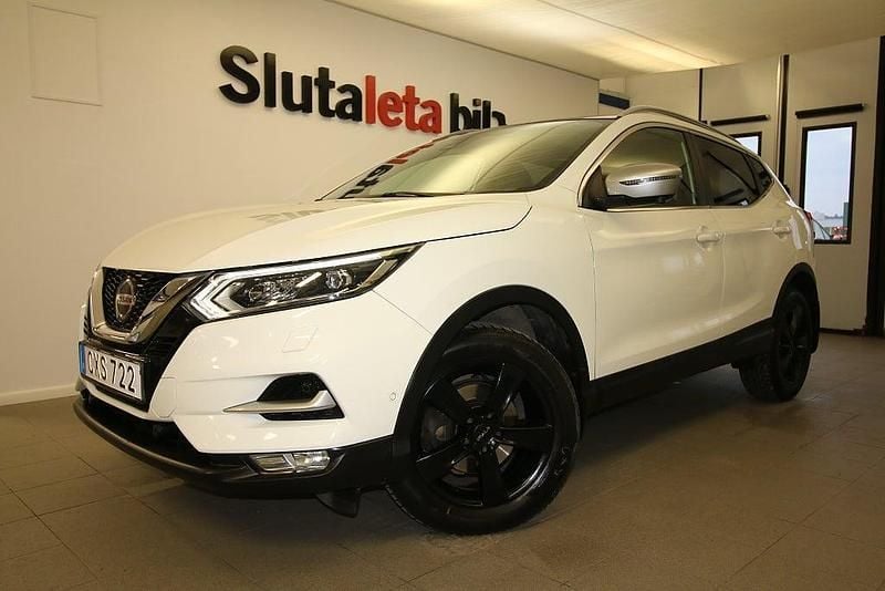 Vit Begagnad 2018 Nissan Qashqai 360º SUV | 174 900 kr (Lite dyr) - Bild 1/4