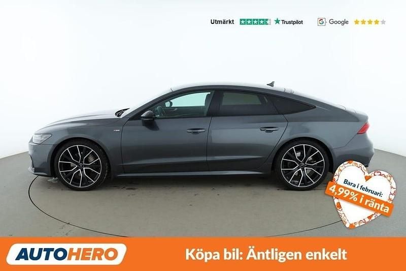 Begagnad Audi A7 Sportback 248 HK (182 kW) 2019 Grå Halvkombi