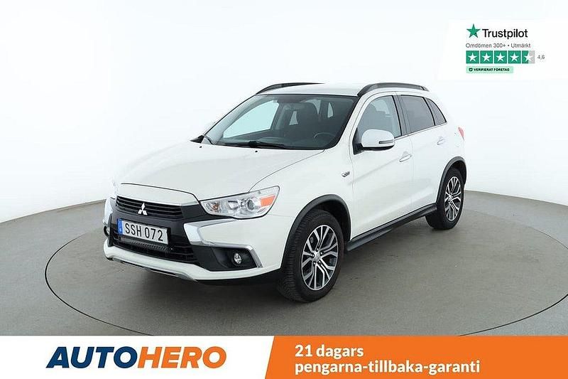 Vit Begagnad 2016 Mitsubishi ASX Intense SUV | 129 000 kr (Marknadspris) - Bild 1/4
